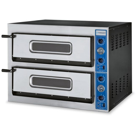 Pec na pizzu 2komorová, 2x4x36 cm, 12 kW, 400 V | FORGAST FG09566