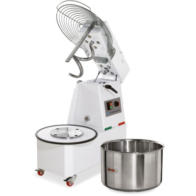 Spirálový mixér (hnětač), 22 l, se zvedací hlavou, 750 W, 230 V | FORGAST FG10424