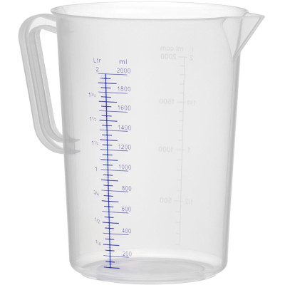 Odměrka, HENDI, 2L, ⌀140x(H)215mm