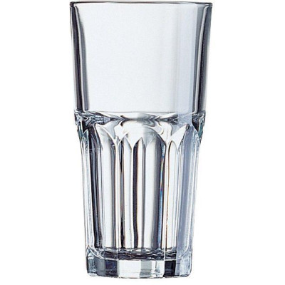 Vysoká sklenička Granity, Arcoroc, Granity, 350 ml, 0,35L, Průhledná, 6 ks, ⌀85x(H)122mm