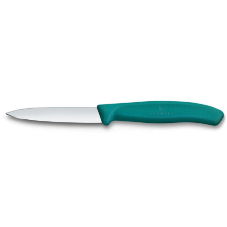 Nůž na zeleninu hladký, Victorinox, Zelená, (L)190mm