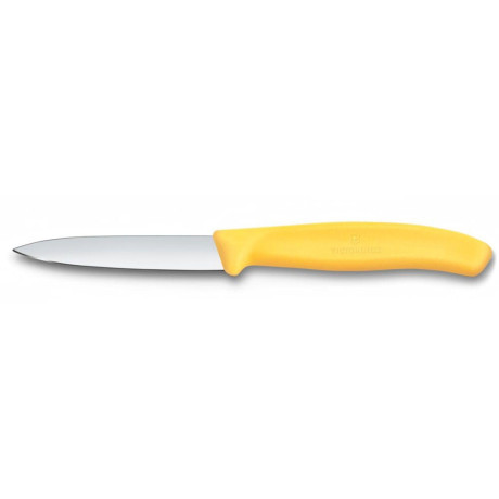 Nůž na zeleninu hladký, Victorinox, Žlutá, (L)190mm