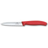Nůž na zeleninu, zoubkovaný, Victorinox, Červená, (L)212mm
