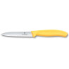 Nůž na zeleninu, zoubkovaný, Victorinox, Žlutá, (L)212mm