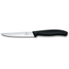 Nůž na steak a pizzu, Victorinox, Černá, (L)222mm