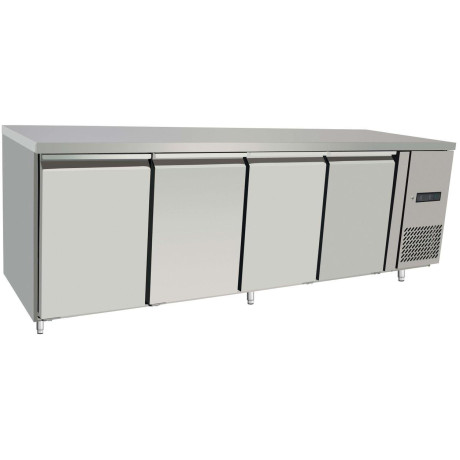 Chladicí pult se 4 dveřmi, Arktic, Profi Line, GN 1/1, 450L, 220-240V/400W, 2230x700x(H)850mm