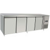 Chladicí pult se 4 dveřmi, Arktic, Profi Line, 450L, 230V/400W, 700x2230x(H)839mm