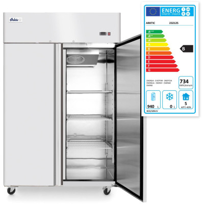 Dvoudveřová chladicí skříň, 1240 l, Arktic, Profi Line, GN 2/1, 940L, 230V/350W, 1314x800x(H)2082mm