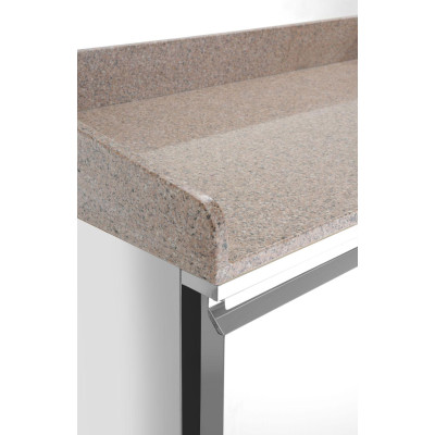 Chladicí stůl na pizzu s žulovou pracovní deskou, 2-dveřový, Arktic, 250L, žula, 230V/250W, 1510x800x(H)875mm