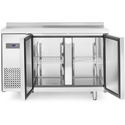 Dvoudveřový chladicí stůl s postranními jednotkami, Arktic, Kitchen Line, 166L, 230V/300W, 1200x600x(H)886mm