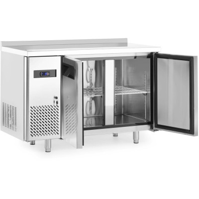 Dvoudveřový chladicí stůl s postranními jednotkami, Arktic, Kitchen Line, 166L, 230V/300W, 1200x600x(H)886mm