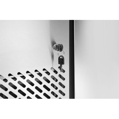 Dvoudveřový chladicí stůl s postranními jednotkami, Arktic, Kitchen Line, 166L, 230V/300W, 1200x600x(H)886mm