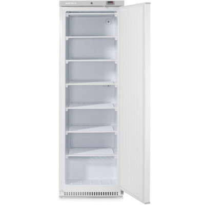 Mrazák v bílém ocelovém krytu, Arktic, Budget Line, 400 l, Bílá, 230V/322W, 600x646x(H)1875mm