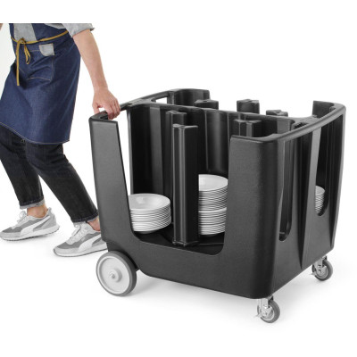 Vozík na přepravu talířů, AmerBox, 930x720x(H)785mm