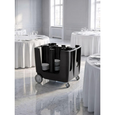 Vozík na přepravu talířů, AmerBox, 930x720x(H)785mm