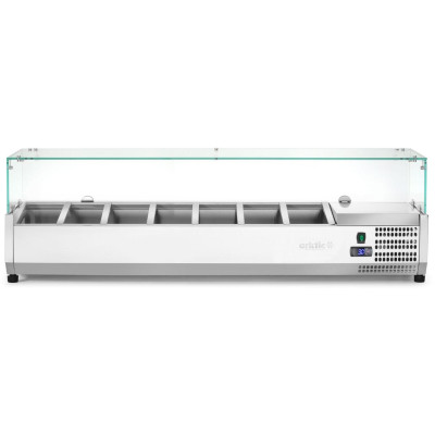 Chladicí zásobník GN 1/4, Arktic, 7 x GN 1/4, 230V/180W, 1505x335x(H)460mm
