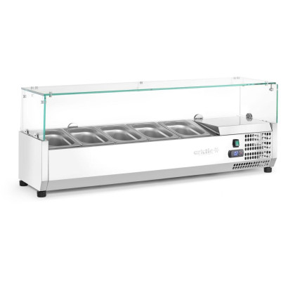 Chladicí zásobník GN 1/4, Arktic, 5 x GN 1/4, 230V/180W, 1205x335x(H)460mm