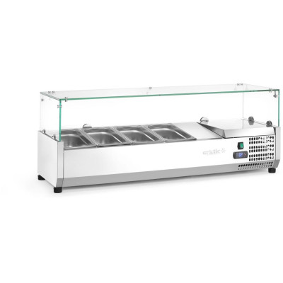 Chladicí zásobník GN 1/3, Arktic, 4x GN 1/3, 230V/180W, 1208x400x(H)456mm
