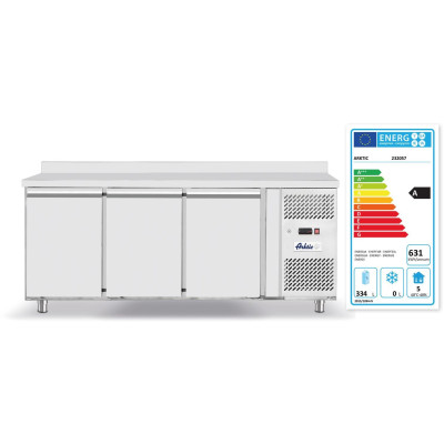 Chladnička, 3- dveřová 420L, Arktic, Profi Line, GN 1/1, 420L, 230V/400W, 1795x700x(H)879mm
