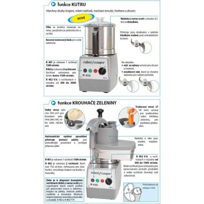 ROBOT KOMBINOVANÝ R 401 - KROUHAČ/KUTR