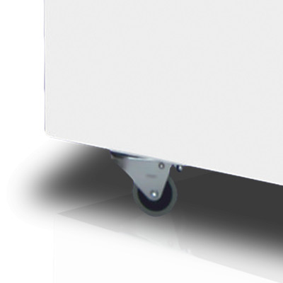 ARO 701/2 White Edge Pultová mraznička prosklené rovné víko