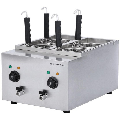 Zařízení na vaření těstovin, 4 koše, 12 l, 230 V, 4 kW | FORGAST FG09002