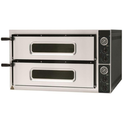 Pizza pec 2komorová, 2x4x35 cm, 9,6 kW, 400 V | FORGAST FG09562