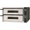 Pizza pec 2komorová, 2x4x35 cm, 9,6 kW, 400 V | FORGAST FG09562