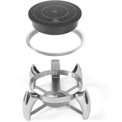 Indukční ohřívač 800W, Fine Dine, Černá, 230V/800W, ⌀245x(H)80mm