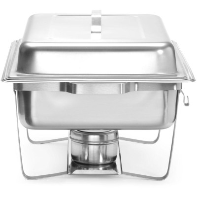 Ohřívač jídla Chafing - sada, HENDI, GN 1/1, 8,5L, 610x355x(H)297mm