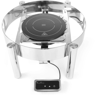 Indukční ohřívač 800W, Fine Dine, Černá, 230V/800W, ⌀245x(H)80mm