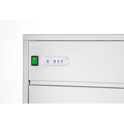 Stroj na výrobu kostek ledu, Arktic, ~26 kg/den, 230V/241W, 600x400x(H)675mm