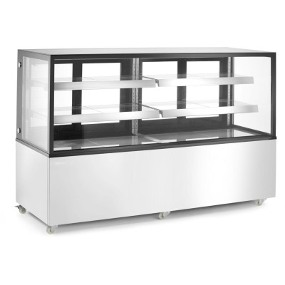 Vitrína se 2 policemi, Arktic, 230V/500W, 677x1824x(H)1230mm