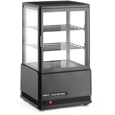 Chlazená skříň displeje, 58 l, Arktic, černá, 230V/170W, 406x452x(H)830mm