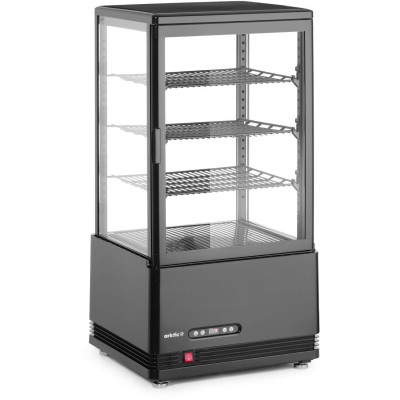 Chlazená skříň displeje, 68 l, Arktic, Černá, 230V/170W, 397x444x(H)875mm