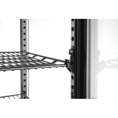 Chlazená skříň displeje, 68 l, Arktic, Černá, 230V/170W, 397x444x(H)875mm
