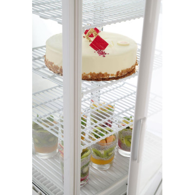 Chlazená skříň displeje, 68 l, Arktic, bílá, 230V/170W, 397x444x(H)875mm