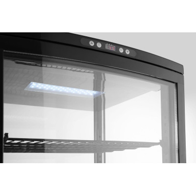 Chlazená skříň displeje, 270 l, Arktic, Černá, 230V/290W, 520x550x(H)1870mm
