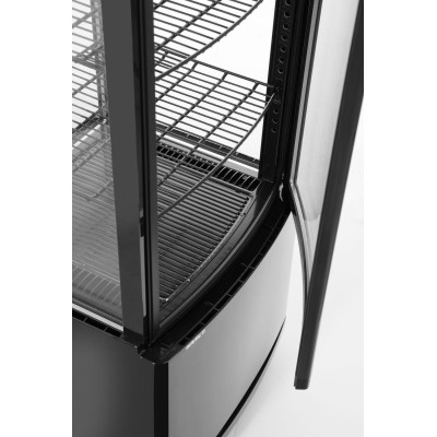 Chlazená skříň displeje, 270 l, Arktic, Černá, 230V/290W, 520x550x(H)1870mm