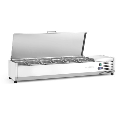 Chladicí zásobník GN 1/3, Arktic, 6x GN1/3, GN 1/3, 36L, 230V/180W, 450x1405x(H)630mm