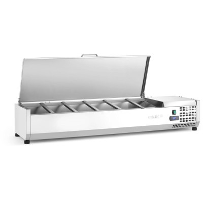 Chladicí zásobník GN 1/3, Arktic, 6x GN1/3, GN 1/3, 36L, 230V/180W, 450x1405x(H)630mm