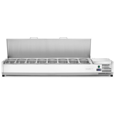 Chladicí zásobník GN 1/3, Arktic, 8x GN1/3, GN 1/3, 48L, 230V/180W, 420x1805x(H)630mm
