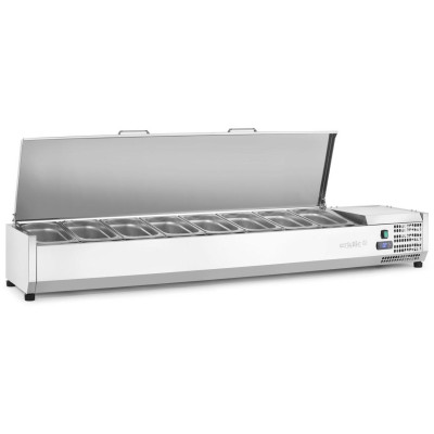 Chladicí zásobník GN 1/3, Arktic, 8x GN1/3, GN 1/3, 48L, 230V/180W, 420x1805x(H)630mm