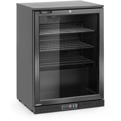 Jednodveřová chladnička, Arktic, 105L, Černá, 230V/120W, 600x530x(H)870mm