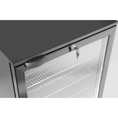 Jednodveřová chladnička , Arktic, 86L, Černá, 230V/120W, 500x530x(H)870mm