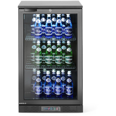 Jednodveřová chladnička , Arktic, 86L, Černá, 230V/120W, 500x530x(H)870mm