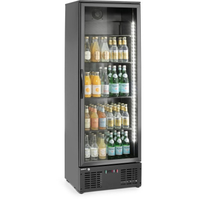 Jednokřídlá chladnička , Arktic, 243L, Černá, 230V/195W, 530x600x(H)1820mm