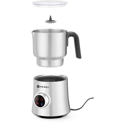 Napěňovač mléka , HENDI, 0,3L, Stříbrná, 230V/500W, 178x143x(H)220mm