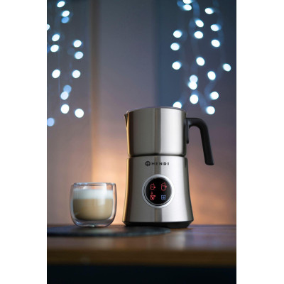 Napěňovač mléka , HENDI, 0,3L, Stříbrná, 230V/500W, 178x143x(H)220mm