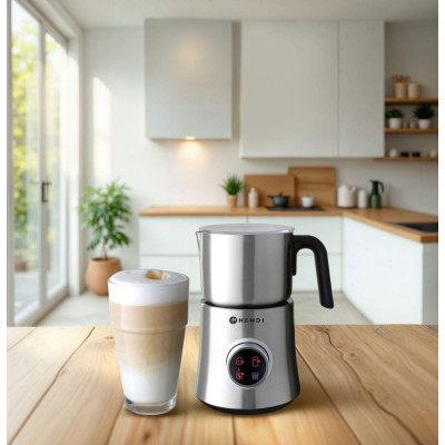 Napěňovač mléka , HENDI, 0,3L, Stříbrná, 230V/500W, 178x143x(H)220mm